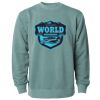 Unisex Midweight Pigment-Dyed Crewneck Sweatshirt Thumbnail