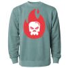 Unisex Midweight Pigment-Dyed Crewneck Sweatshirt Thumbnail