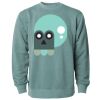 Unisex Midweight Pigment-Dyed Crewneck Sweatshirt Thumbnail