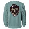 Unisex Midweight Pigment-Dyed Crewneck Sweatshirt Thumbnail