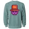 Unisex Midweight Pigment-Dyed Crewneck Sweatshirt Thumbnail