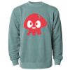 Unisex Midweight Pigment-Dyed Crewneck Sweatshirt Thumbnail