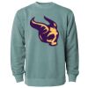 Unisex Midweight Pigment-Dyed Crewneck Sweatshirt Thumbnail