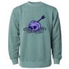 Unisex Midweight Pigment-Dyed Crewneck Sweatshirt Thumbnail