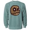 Unisex Midweight Pigment-Dyed Crewneck Sweatshirt Thumbnail