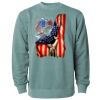 Unisex Midweight Pigment-Dyed Crewneck Sweatshirt Thumbnail