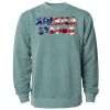 Unisex Midweight Pigment-Dyed Crewneck Sweatshirt Thumbnail