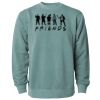 Unisex Midweight Pigment-Dyed Crewneck Sweatshirt Thumbnail