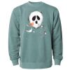 Unisex Midweight Pigment-Dyed Crewneck Sweatshirt Thumbnail