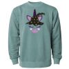 Unisex Midweight Pigment-Dyed Crewneck Sweatshirt Thumbnail