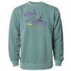 Unisex Midweight Pigment-Dyed Crewneck Sweatshirt Thumbnail