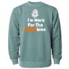 Unisex Midweight Pigment-Dyed Crewneck Sweatshirt Thumbnail