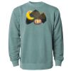 Unisex Midweight Pigment-Dyed Crewneck Sweatshirt Thumbnail