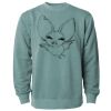 Unisex Midweight Pigment-Dyed Crewneck Sweatshirt Thumbnail