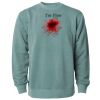 Unisex Midweight Pigment-Dyed Crewneck Sweatshirt Thumbnail