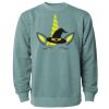 Unisex Midweight Pigment-Dyed Crewneck Sweatshirt Thumbnail