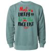 Unisex Midweight Pigment-Dyed Crewneck Sweatshirt Thumbnail