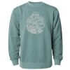 Unisex Midweight Pigment-Dyed Crewneck Sweatshirt Thumbnail