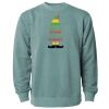 Unisex Midweight Pigment-Dyed Crewneck Sweatshirt Thumbnail