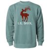 Unisex Midweight Pigment-Dyed Crewneck Sweatshirt Thumbnail