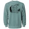 Unisex Midweight Pigment-Dyed Crewneck Sweatshirt Thumbnail