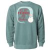 Unisex Midweight Pigment-Dyed Crewneck Sweatshirt Thumbnail