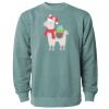 Unisex Midweight Pigment-Dyed Crewneck Sweatshirt Thumbnail