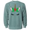 Unisex Midweight Pigment-Dyed Crewneck Sweatshirt Thumbnail