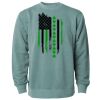 Unisex Midweight Pigment-Dyed Crewneck Sweatshirt Thumbnail