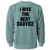 Unisex Midweight Pigment-Dyed Crewneck Sweatshirt Thumbnail