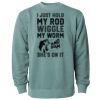 Unisex Midweight Pigment-Dyed Crewneck Sweatshirt Thumbnail