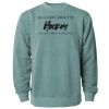 Unisex Midweight Pigment-Dyed Crewneck Sweatshirt Thumbnail