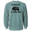 Unisex Midweight Pigment-Dyed Crewneck Sweatshirt Thumbnail