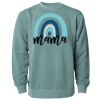 Unisex Midweight Pigment-Dyed Crewneck Sweatshirt Thumbnail