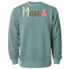 Unisex Midweight Pigment-Dyed Crewneck Sweatshirt Thumbnail