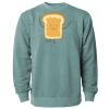 Unisex Midweight Pigment-Dyed Crewneck Sweatshirt Thumbnail