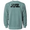 Unisex Midweight Pigment-Dyed Crewneck Sweatshirt Thumbnail