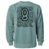 Unisex Midweight Pigment-Dyed Crewneck Sweatshirt Thumbnail