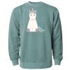 Unisex Midweight Pigment-Dyed Crewneck Sweatshirt Thumbnail