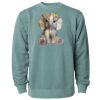 Unisex Midweight Pigment-Dyed Crewneck Sweatshirt Thumbnail