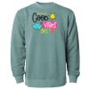 Unisex Midweight Pigment-Dyed Crewneck Sweatshirt Thumbnail