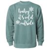 Unisex Midweight Pigment-Dyed Crewneck Sweatshirt Thumbnail