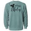 Unisex Midweight Pigment-Dyed Crewneck Sweatshirt Thumbnail