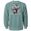 Unisex Midweight Pigment-Dyed Crewneck Sweatshirt Thumbnail