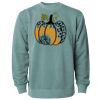 Unisex Midweight Pigment-Dyed Crewneck Sweatshirt Thumbnail