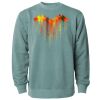 Unisex Midweight Pigment-Dyed Crewneck Sweatshirt Thumbnail