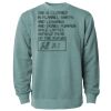 Unisex Midweight Pigment-Dyed Crewneck Sweatshirt Thumbnail