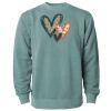 Unisex Midweight Pigment-Dyed Crewneck Sweatshirt Thumbnail