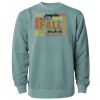 Unisex Midweight Pigment-Dyed Crewneck Sweatshirt Thumbnail