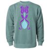 Unisex Midweight Pigment-Dyed Crewneck Sweatshirt Thumbnail